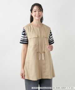 Leilian PLUS HOUSE / レリアンプラスハウス テーラードジャケット | 【店舗人気】ドロストロングベスト【ROCHAS Premiere】