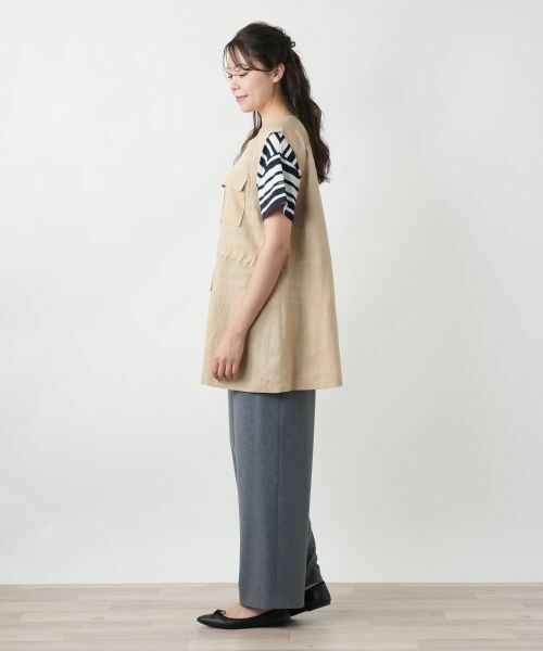 Leilian PLUS HOUSE / レリアンプラスハウス テーラードジャケット | 【店舗人気】ドロストロングベスト【ROCHAS Premiere】 | 詳細2