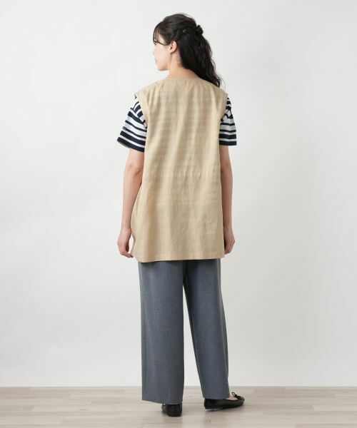 Leilian PLUS HOUSE / レリアンプラスハウス テーラードジャケット | 【店舗人気】ドロストロングベスト【ROCHAS Premiere】 | 詳細3