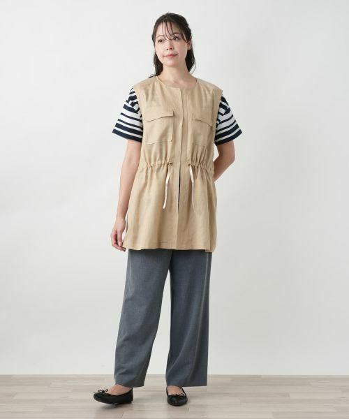 Leilian PLUS HOUSE / レリアンプラスハウス テーラードジャケット | 【店舗人気】ドロストロングベスト【ROCHAS Premiere】 | 詳細4