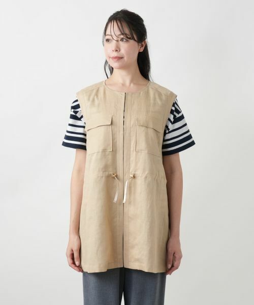 Leilian PLUS HOUSE / レリアンプラスハウス テーラードジャケット | 【店舗人気】ドロストロングベスト【ROCHAS Premiere】 | 詳細5