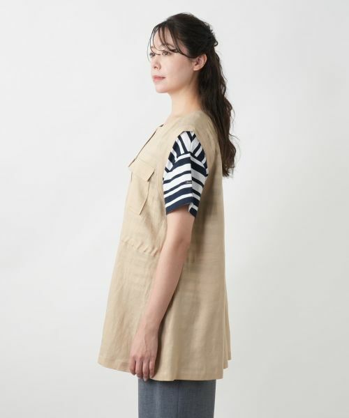 Leilian PLUS HOUSE / レリアンプラスハウス テーラードジャケット | 【店舗人気】ドロストロングベスト【ROCHAS Premiere】 | 詳細6