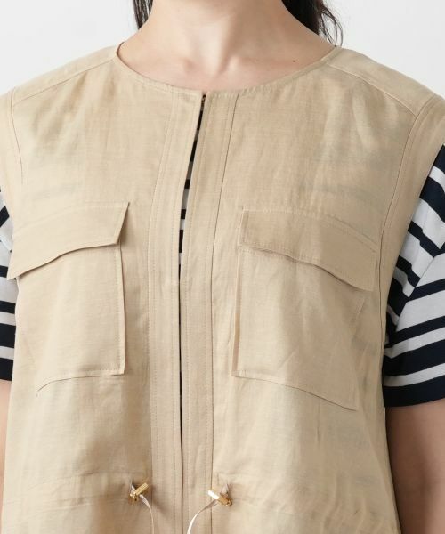 Leilian PLUS HOUSE / レリアンプラスハウス テーラードジャケット | 【店舗人気】ドロストロングベスト【ROCHAS Premiere】 | 詳細8