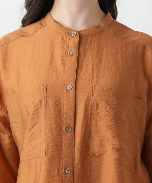 Leilian PLUS HOUSE / レリアンプラスハウス シャツ・ブラウス | 【店舗人気】バンドカラーブラウス【ROCHAS Premiere】 | 詳細10