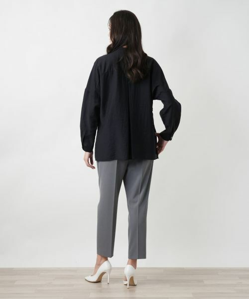 Leilian PLUS HOUSE / レリアンプラスハウス シャツ・ブラウス | 【店舗人気】バンドカラーブラウス【ROCHAS Premiere】 | 詳細3