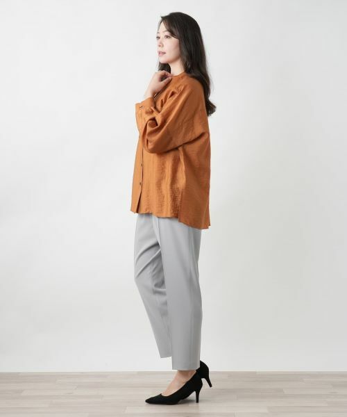 Leilian PLUS HOUSE / レリアンプラスハウス シャツ・ブラウス | 【店舗人気】バンドカラーブラウス【ROCHAS Premiere】 | 詳細5