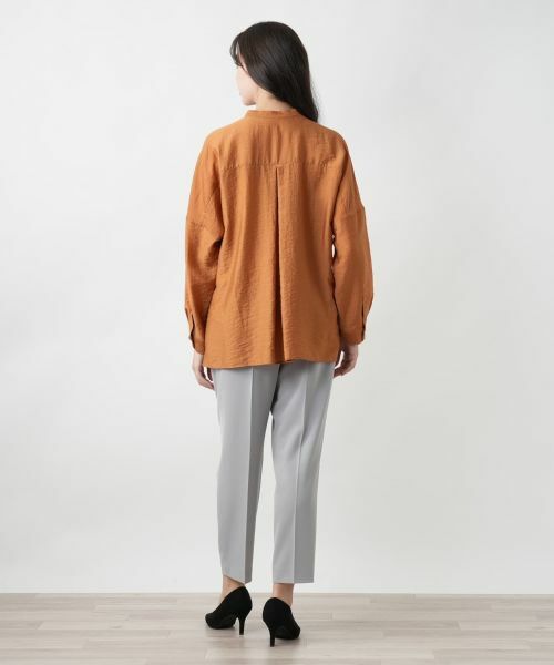 Leilian PLUS HOUSE / レリアンプラスハウス シャツ・ブラウス | 【店舗人気】バンドカラーブラウス【ROCHAS Premiere】 | 詳細6