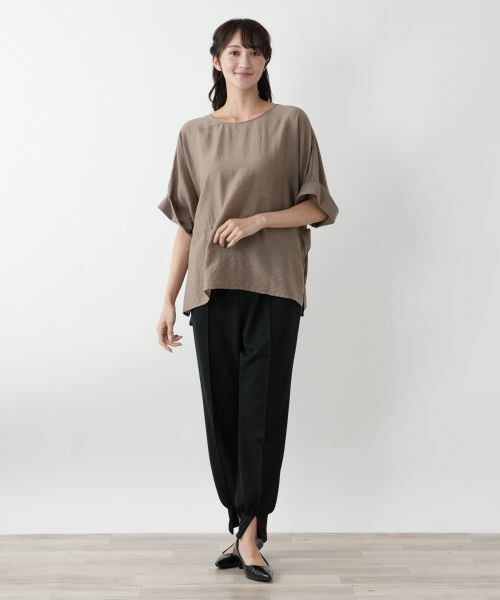 Leilian PLUS HOUSE / レリアンプラスハウス シャツ・ブラウス | 【店舗人気】オーバーサイズブラウス【ROCHAS Premiere】 | 詳細1