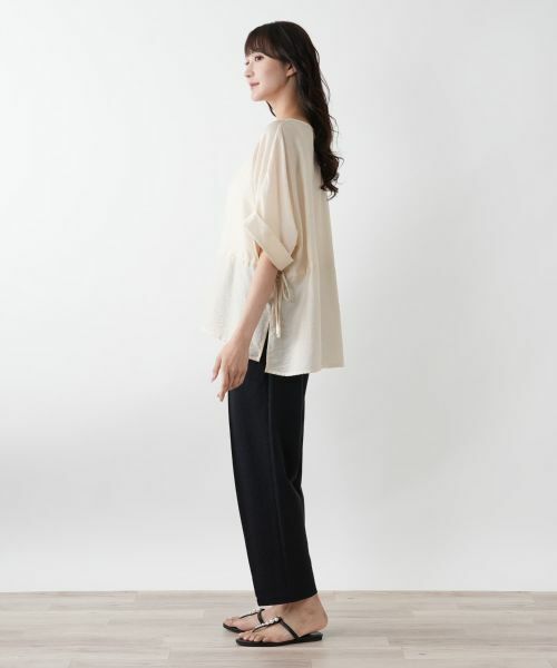 Leilian PLUS HOUSE / レリアンプラスハウス シャツ・ブラウス | 【店舗人気】オーバーサイズブラウス【ROCHAS Premiere】 | 詳細5