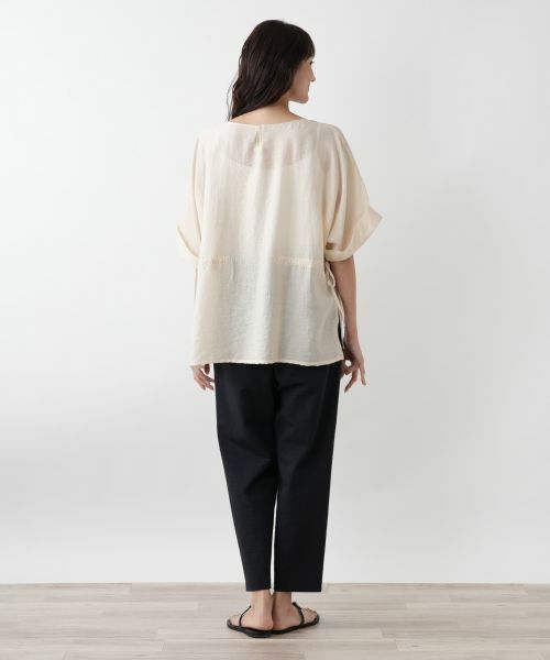 Leilian PLUS HOUSE / レリアンプラスハウス シャツ・ブラウス | 【店舗人気】オーバーサイズブラウス【ROCHAS Premiere】 | 詳細6