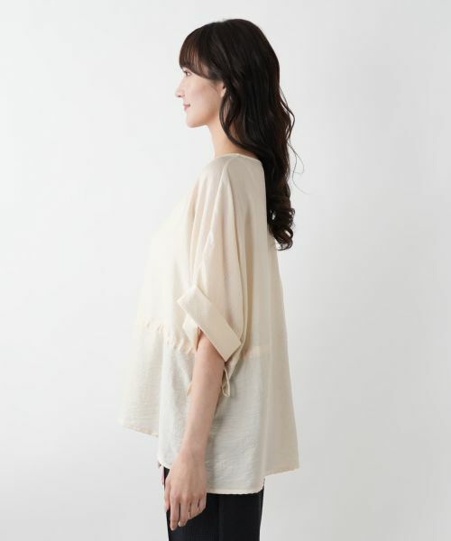 Leilian PLUS HOUSE / レリアンプラスハウス シャツ・ブラウス | 【店舗人気】オーバーサイズブラウス【ROCHAS Premiere】 | 詳細8