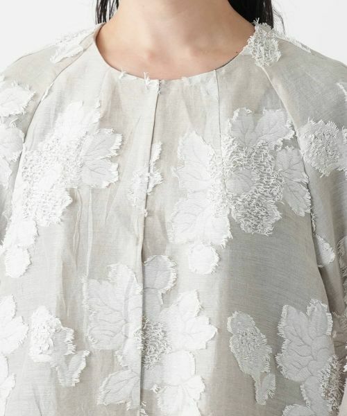 Leilian PLUS HOUSE / レリアンプラスハウス テーラードジャケット | ノーカラージャケット【ROCHAS Premiere】 | 詳細7