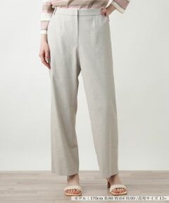 Leilian PLUS HOUSE / レリアンプラスハウス その他パンツ | ストレートパンツ【ROCHAS Premiere】