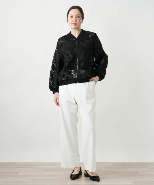 Leilian PLUS HOUSE / レリアンプラスハウス その他パンツ | ストレートパンツ【ROCHAS Premiere】 | 詳細1