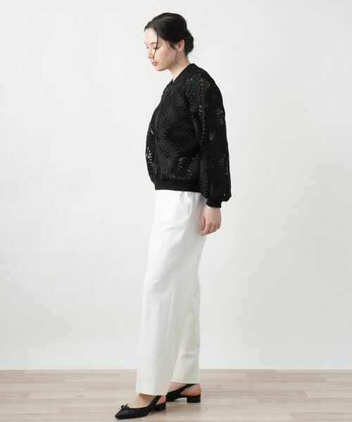 Leilian PLUS HOUSE / レリアンプラスハウス その他パンツ | ストレートパンツ【ROCHAS Premiere】 | 詳細2