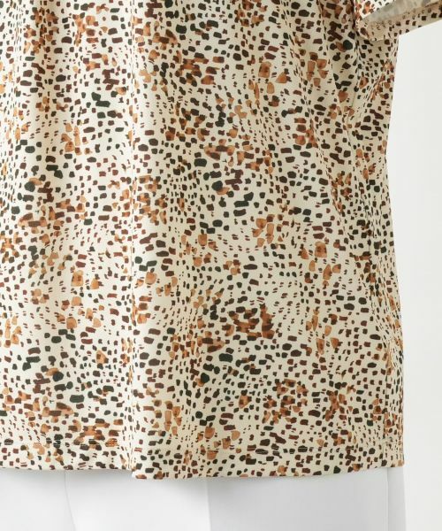 Leilian PLUS HOUSE / レリアンプラスハウス カットソー | 【店舗人気】プリントカットソー【ROCHAS Premiere】 | 詳細10