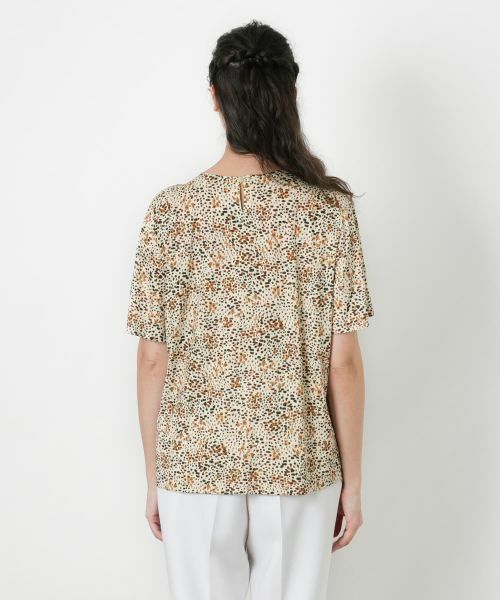 Leilian PLUS HOUSE / レリアンプラスハウス カットソー | 【店舗人気】プリントカットソー【ROCHAS Premiere】 | 詳細6