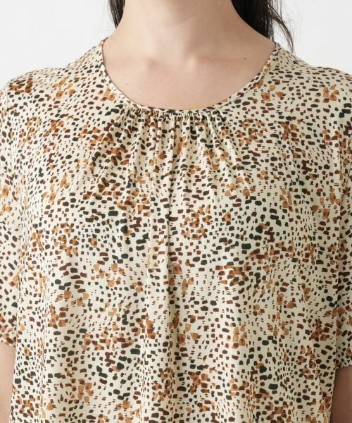 Leilian PLUS HOUSE / レリアンプラスハウス カットソー | 【店舗人気】プリントカットソー【ROCHAS Premiere】 | 詳細7