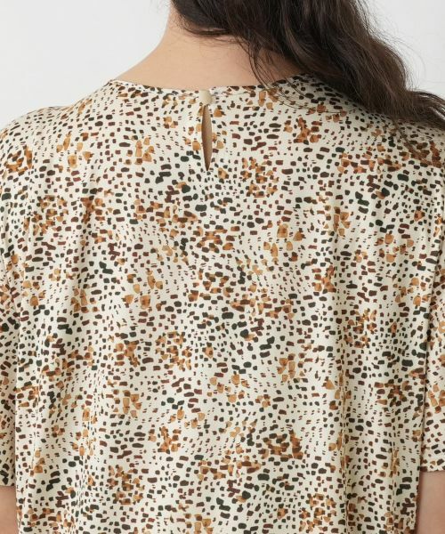 Leilian PLUS HOUSE / レリアンプラスハウス カットソー | 【店舗人気】プリントカットソー【ROCHAS Premiere】 | 詳細8