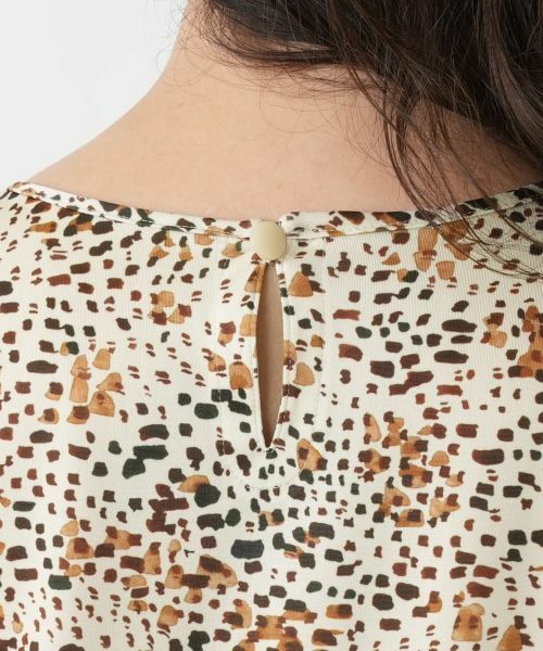 Leilian PLUS HOUSE / レリアンプラスハウス カットソー | 【店舗人気】プリントカットソー【ROCHAS Premiere】 | 詳細9