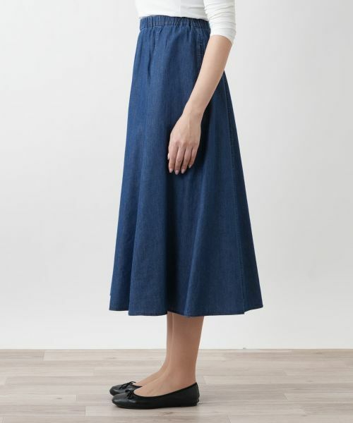 Leilian PLUS HOUSE / レリアンプラスハウス ミニ・ひざ丈スカート | 【店舗人気】フレアスカ−ト【プラス企画】 | 詳細5