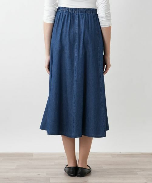 Leilian PLUS HOUSE / レリアンプラスハウス ミニ・ひざ丈スカート | 【店舗人気】フレアスカ−ト【プラス企画】 | 詳細6