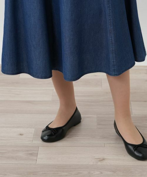 Leilian PLUS HOUSE / レリアンプラスハウス ミニ・ひざ丈スカート | 【店舗人気】フレアスカ−ト【プラス企画】 | 詳細8