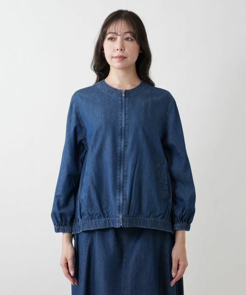 Leilian PLUS HOUSE / レリアンプラスハウス その他アウター | 【店舗人気】ジップアップブルゾン【プラス企画】 | 詳細4