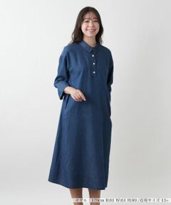 Leilian PLUS HOUSE / レリアンプラスハウス ドレス | ミディ丈ワンピ−ス【プラス企画】