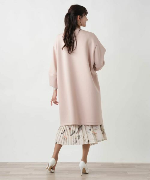 Leilian PLUS HOUSE / レリアンプラスハウス その他アウター | 【店舗人気】ノーカラーロングコ−ト【NEMIKA】 | 詳細12