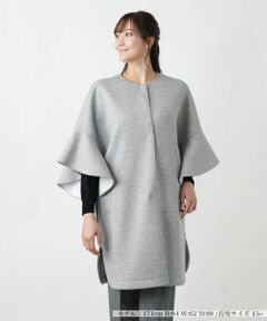 Leilian PLUS HOUSE / レリアンプラスハウス その他アウター | 【店舗人気】フリルスリーブコ−ト