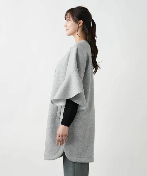 Leilian PLUS HOUSE / レリアンプラスハウス その他アウター | 【店舗人気】フリルスリーブコ−ト | 詳細11