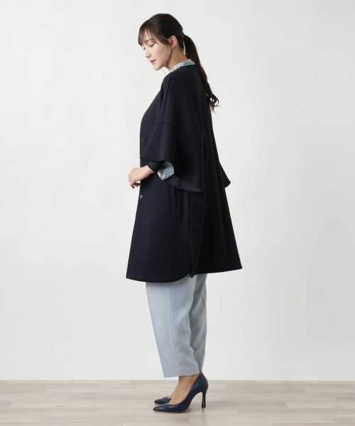 Leilian PLUS HOUSE / レリアンプラスハウス その他アウター | 【店舗人気】フリルスリーブコ−ト | 詳細5