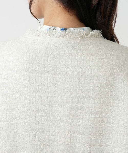 Leilian PLUS HOUSE / レリアンプラスハウス その他アウター | ツイードロングコ−ト | 詳細11