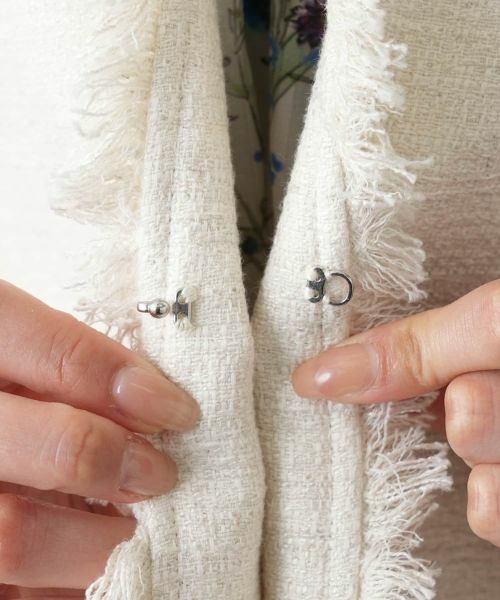 Leilian PLUS HOUSE / レリアンプラスハウス その他アウター | ツイードロングコ−ト | 詳細15