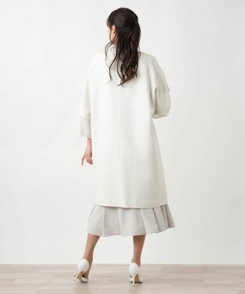 Leilian PLUS HOUSE / レリアンプラスハウス その他アウター | ツイードロングコ−ト | 詳細6