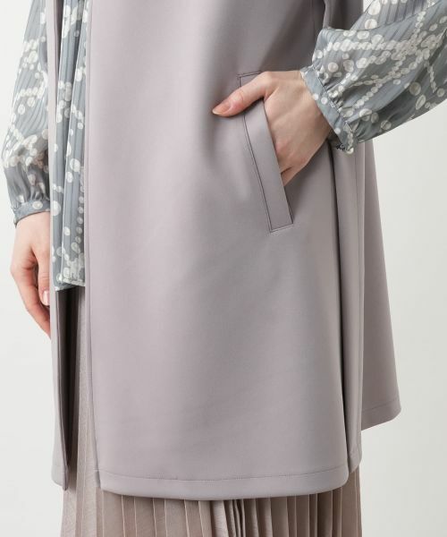 Leilian PLUS HOUSE / レリアンプラスハウス テーラードジャケット | 【店舗人気】前あきロングジレ【NEMIKA】 | 詳細16