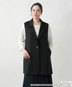 Leilian PLUS HOUSE / レリアンプラスハウス テーラードジャケット | 【店舗人気】テーラードジレ【NEMIKA】