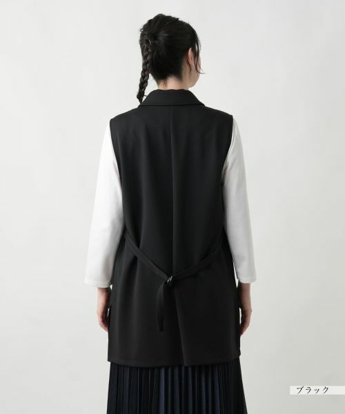 Leilian PLUS HOUSE / レリアンプラスハウス テーラードジャケット | 【店舗人気】テーラードジレ【NEMIKA】 | 詳細12