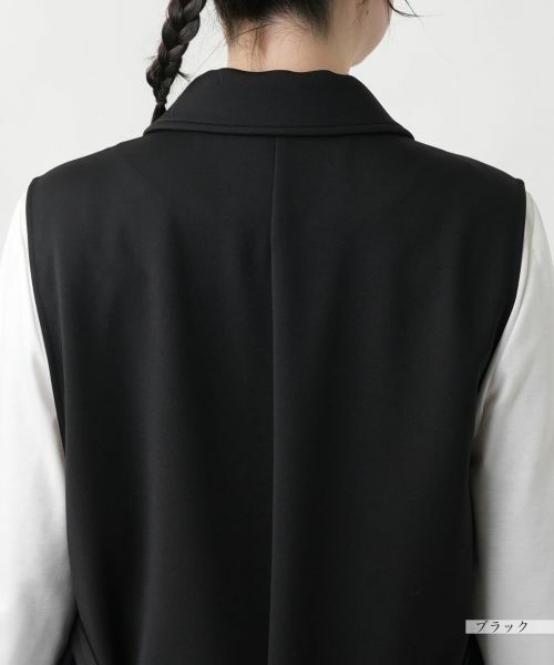 Leilian PLUS HOUSE / レリアンプラスハウス テーラードジャケット | 【店舗人気】テーラードジレ【NEMIKA】 | 詳細14