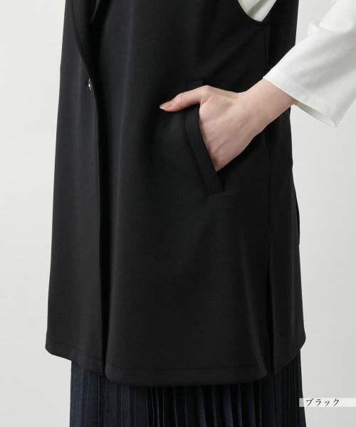 Leilian PLUS HOUSE / レリアンプラスハウス テーラードジャケット | 【店舗人気】テーラードジレ【NEMIKA】 | 詳細16