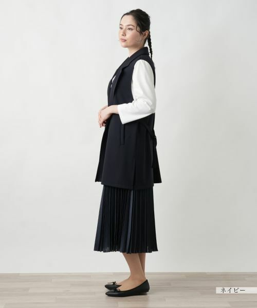 Leilian PLUS HOUSE / レリアンプラスハウス テーラードジャケット | 【店舗人気】テーラードジレ【NEMIKA】 | 詳細5