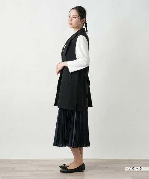 Leilian PLUS HOUSE / レリアンプラスハウス テーラードジャケット | 【店舗人気】テーラードジレ【NEMIKA】 | 詳細8