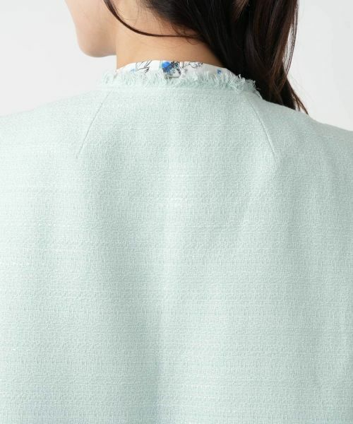 Leilian PLUS HOUSE / レリアンプラスハウス テーラードジャケット | ツイードロングベスト | 詳細14