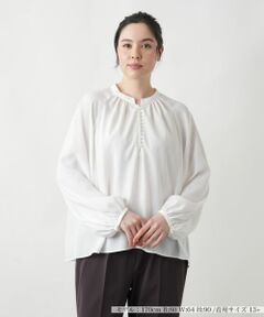 Leilian PLUS HOUSE / レリアンプラスハウス シャツ・ブラウス | ブラウス