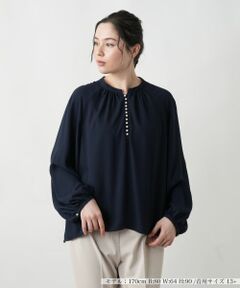 Leilian PLUS HOUSE / レリアンプラスハウス シャツ・ブラウス | ブラウス