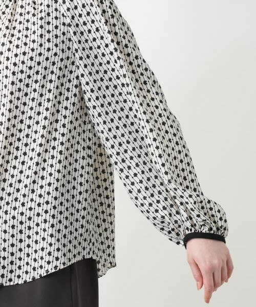 Leilian PLUS HOUSE / レリアンプラスハウス シャツ・ブラウス | 【店舗人気】プリントブラウス【NEMIKA】 | 詳細13