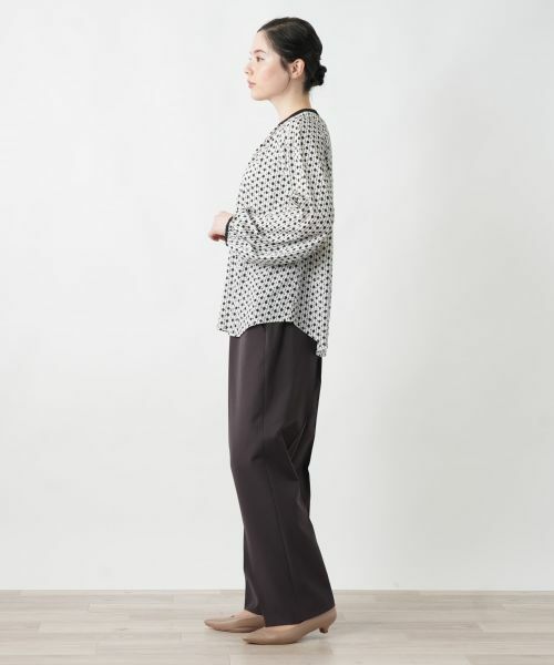 Leilian PLUS HOUSE / レリアンプラスハウス シャツ・ブラウス | 【店舗人気】プリントブラウス【NEMIKA】 | 詳細5