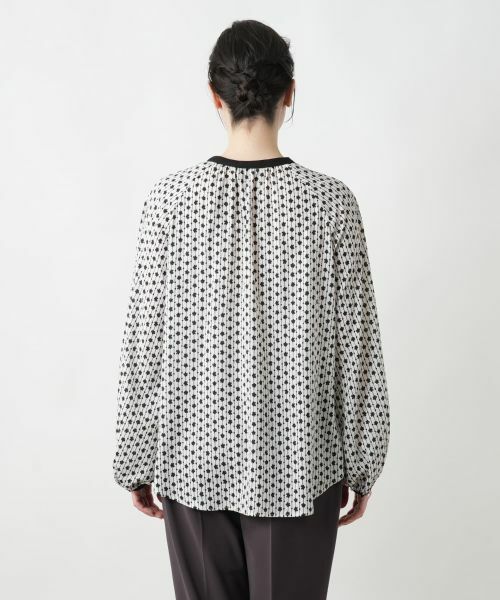 Leilian PLUS HOUSE / レリアンプラスハウス シャツ・ブラウス | 【店舗人気】プリントブラウス【NEMIKA】 | 詳細9