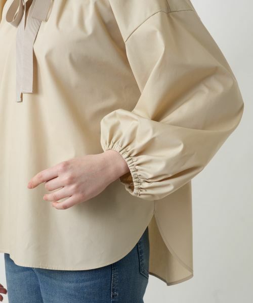 Leilian PLUS HOUSE / レリアンプラスハウス シャツ・ブラウス | 【店舗人気】スタンドフリルブラウス【NEMIKA】 | 詳細12